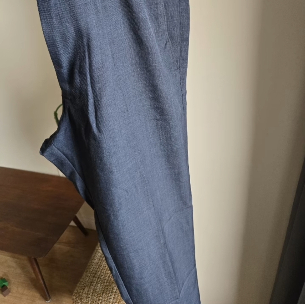 Haggar Men's Slate Blue Dress Pants